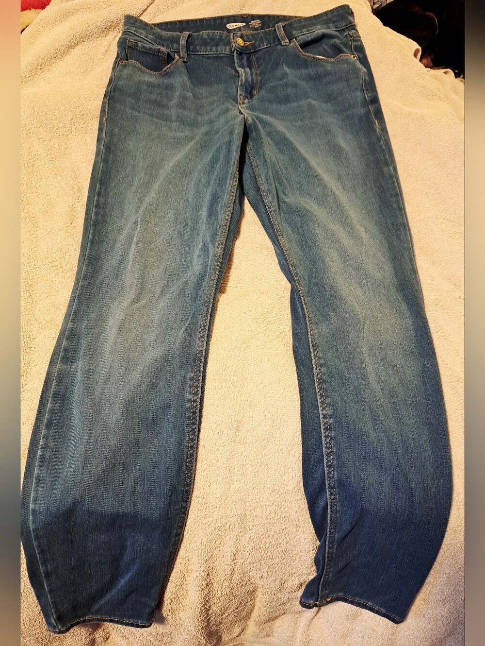 Old Navy Rockstar Super Skinny Sculpting Women's Blue Jeans 12